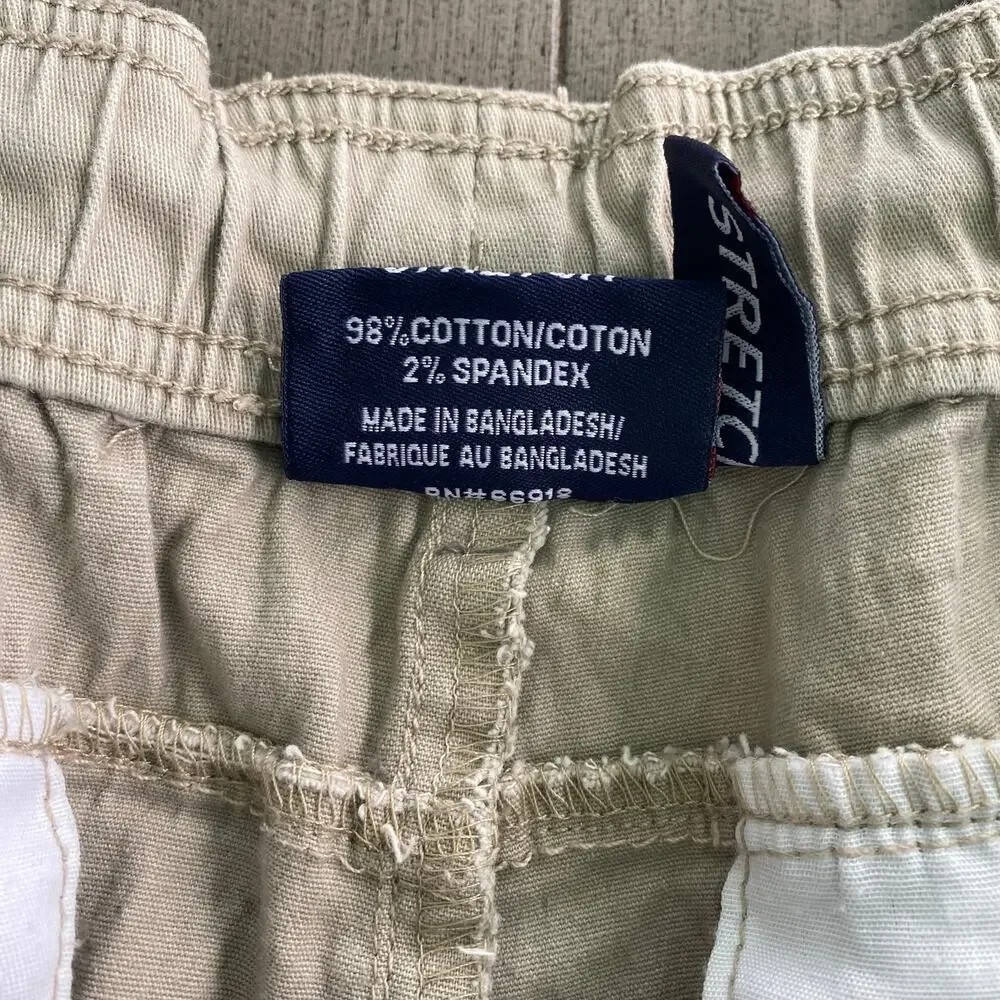 Phat Farm Y2K Relaxed Jogger Pants • Khaki • Men’s 3X • Elastic Cuffs